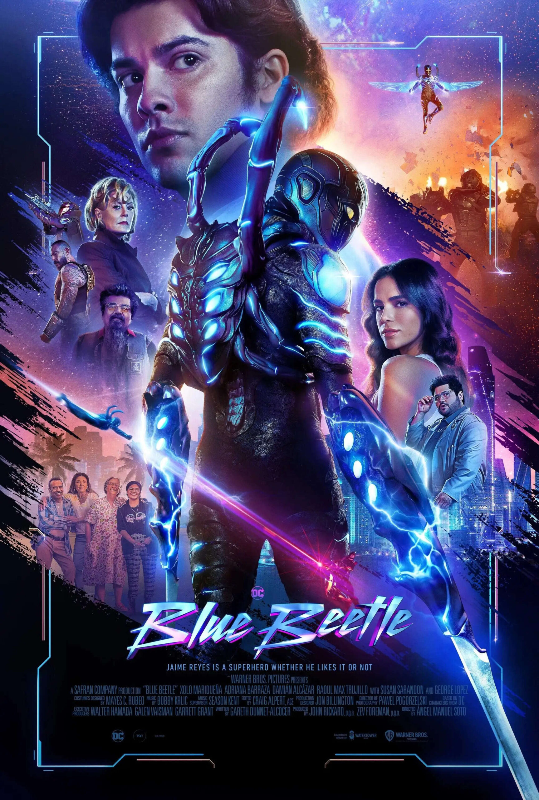 A Review on Blue Beetle (2023) - A Refreshing Take on the Superhero Genre