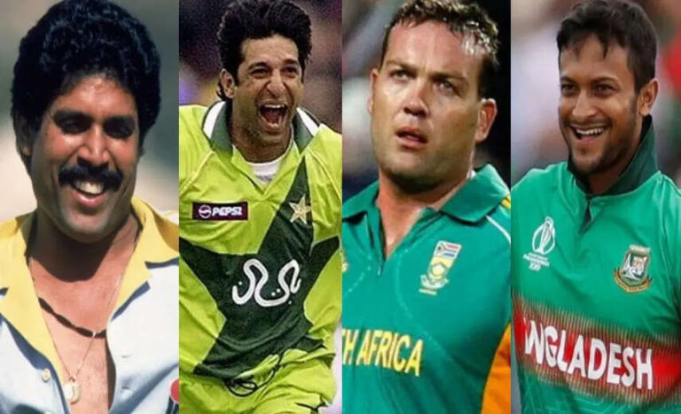 Top 10 Cricket All-Rounders Of All Time Till 2023