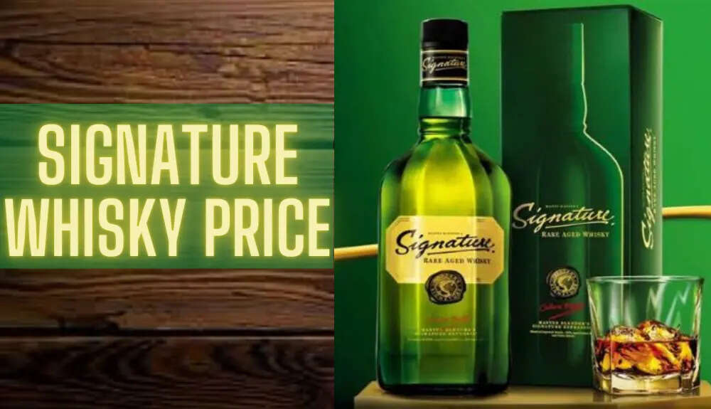 Signature Whiskey Price 750ML Price in India