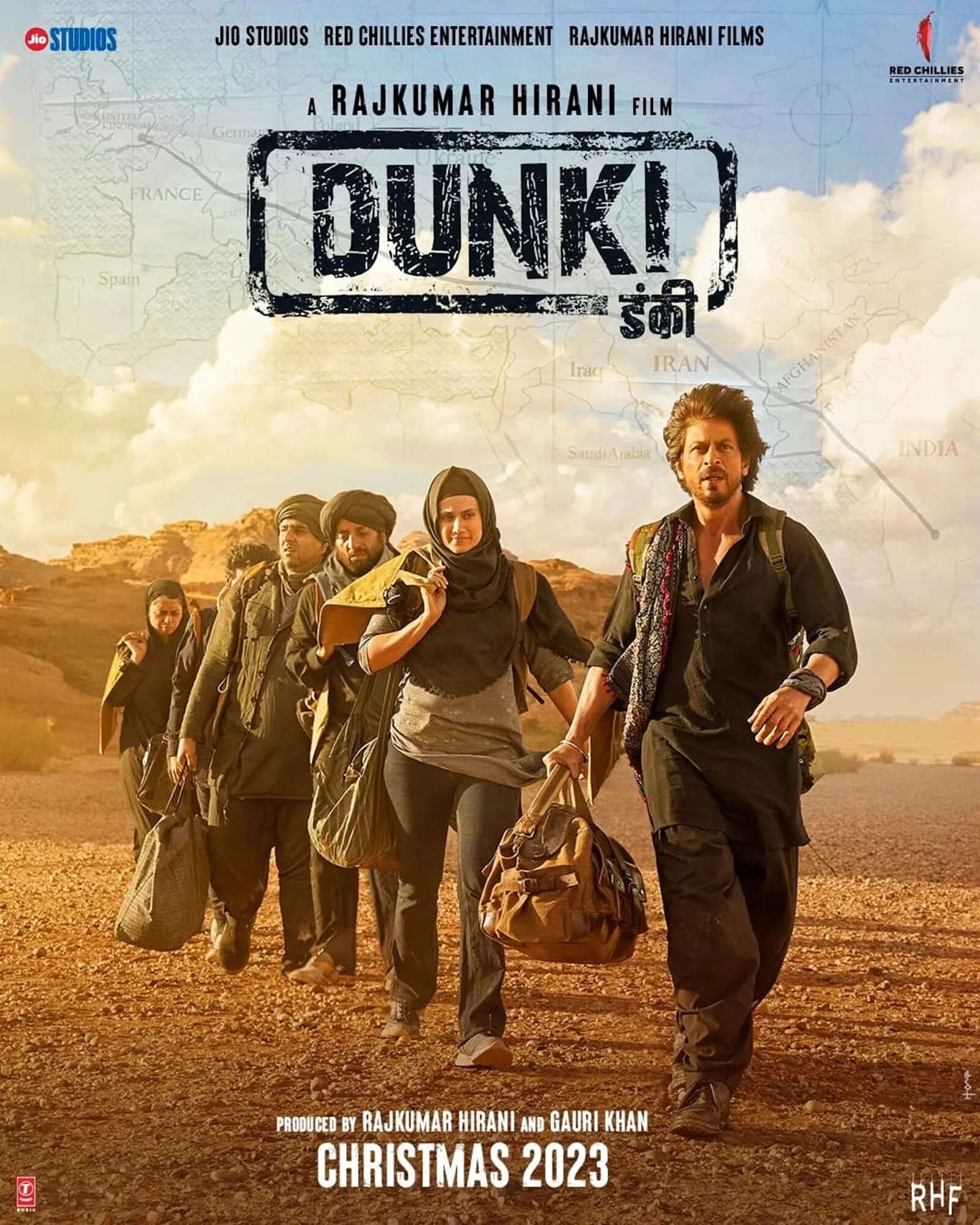 Review: "Dunki" - Rajkumar Hirani and Shah Rukh Khan's Collaborative Venture Strikes a Thoughtful Chord in Exploring Illegal Immigration