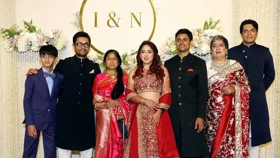 Hema Malini Drops Some Unseen Pics From Ira Khan-Nupur Shikhare's Wedding Reception!!