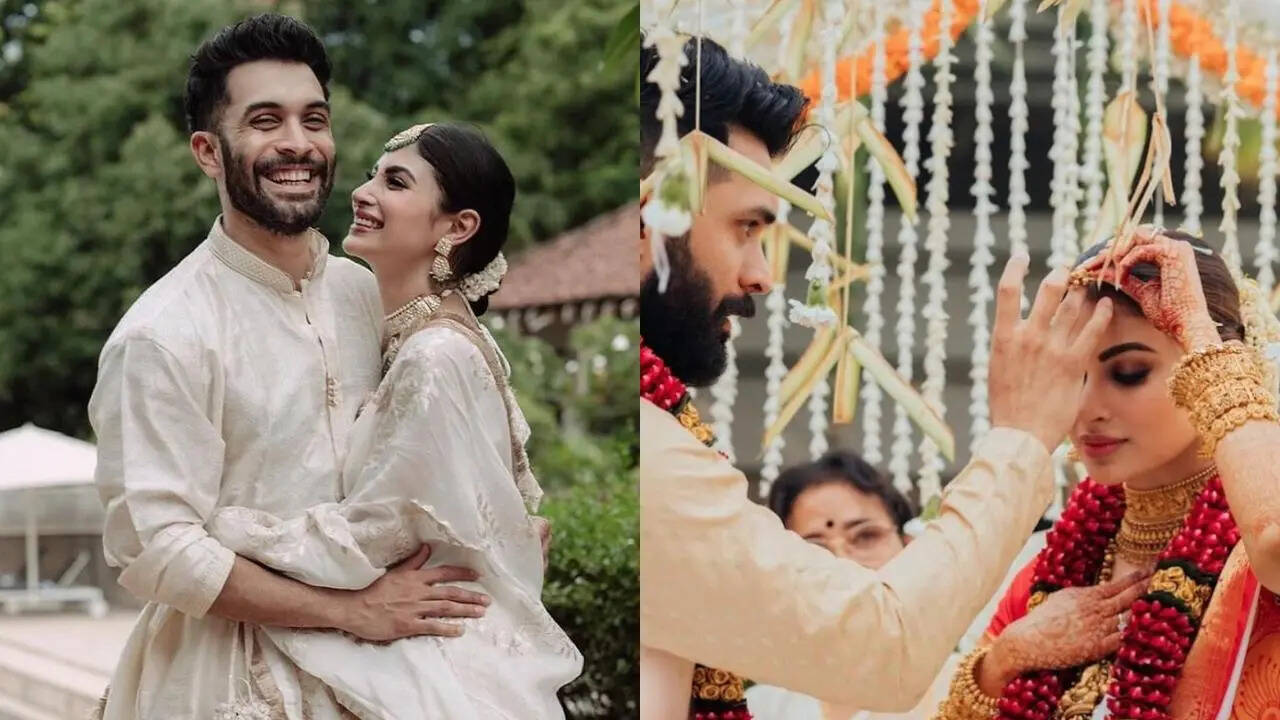This Is How Mouni Roy And Suraj Nambiar Celebrates Second Weeding Anniversary!!