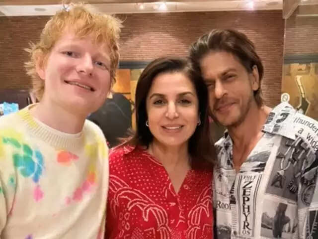 Gauri Khan Shared A Video Of ED Sheeran Performing At Farah Khan's House During A Gathering!!