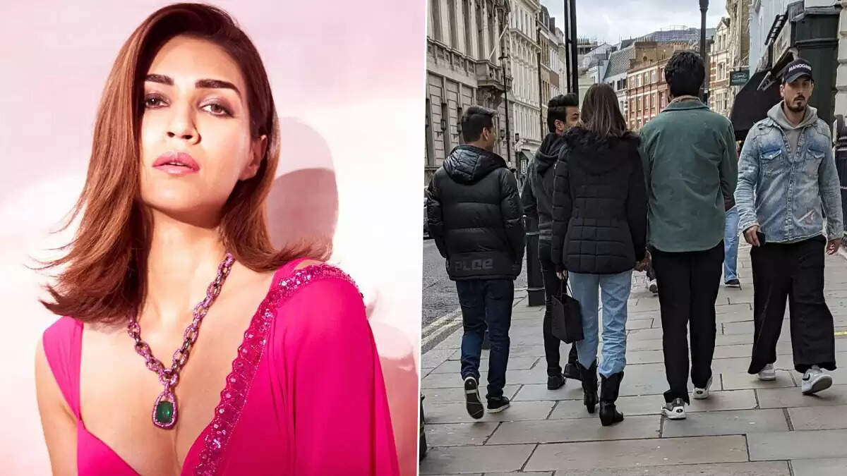 Kriti Sanon Spotted In London With Mystery Man