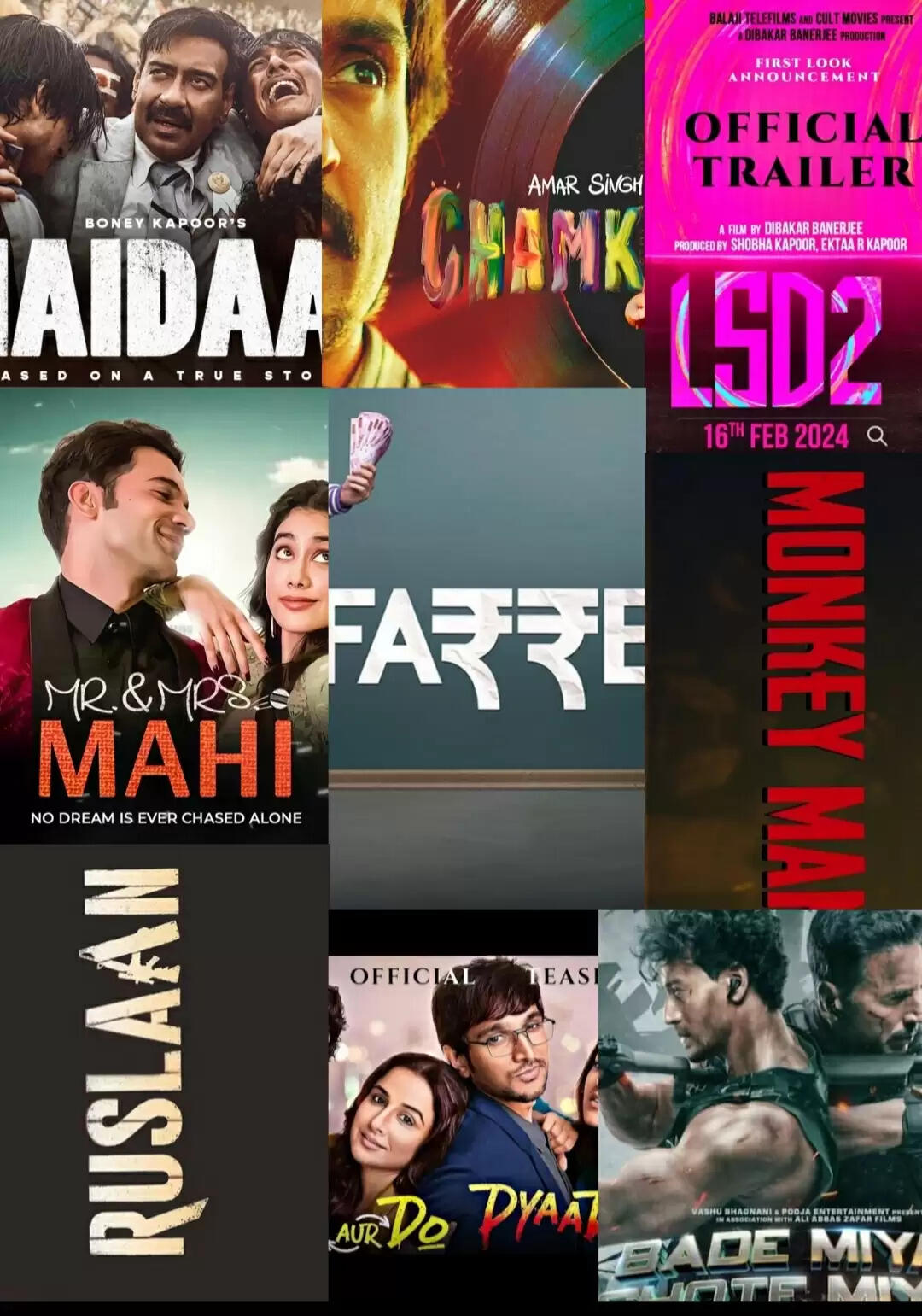 Here Is The List Of New Movies That Are Releasing In Theatres And OTTs!!!