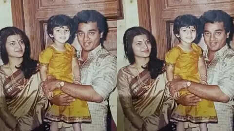Shruti Hassan posted an unseen photo of herself as a child on Instagram!
