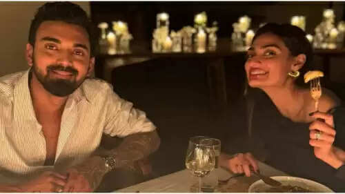 Take A Look At Some Unseen Pictures Of Athiya Shetty And KL Rahul From Their Celebration Of Their First Wedding Anniversary!!
