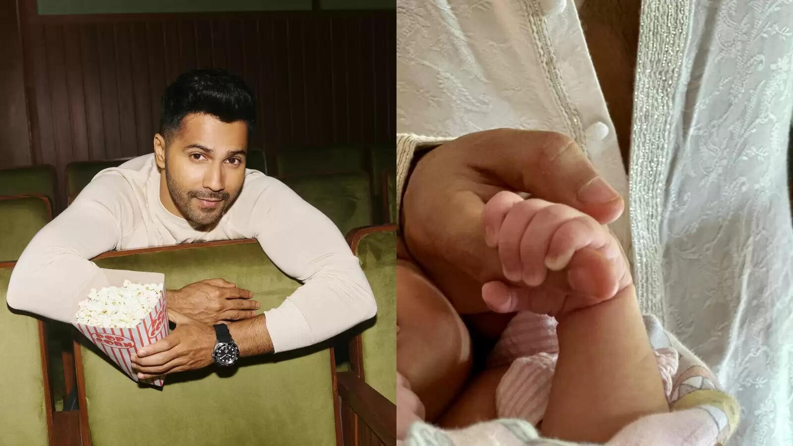 Varun Dhawan Posts First Pic Of His Daughter On Father's Day!!!