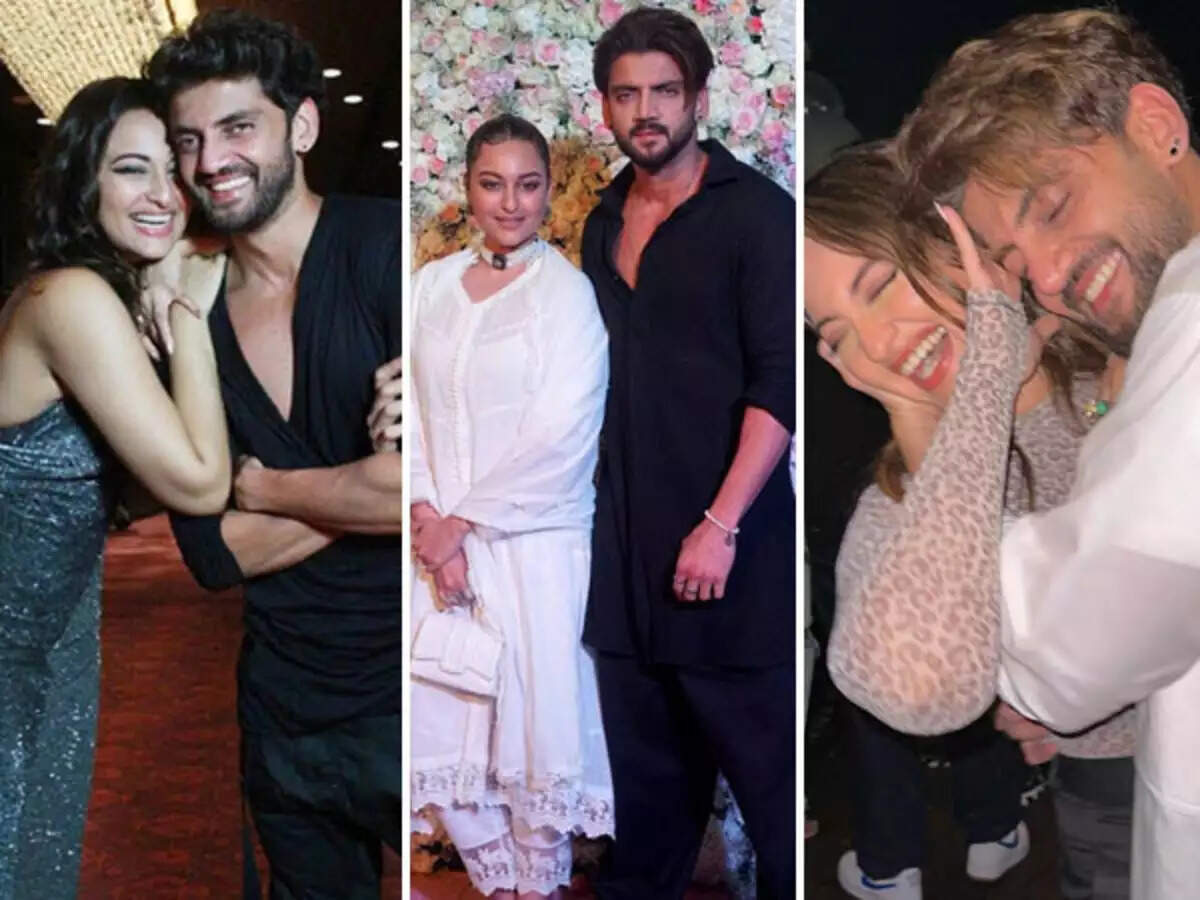 Take A Look At The Video Of Sonakshi Sinha's Husband Zaheer Iqbal Carrying Her Heels!!!