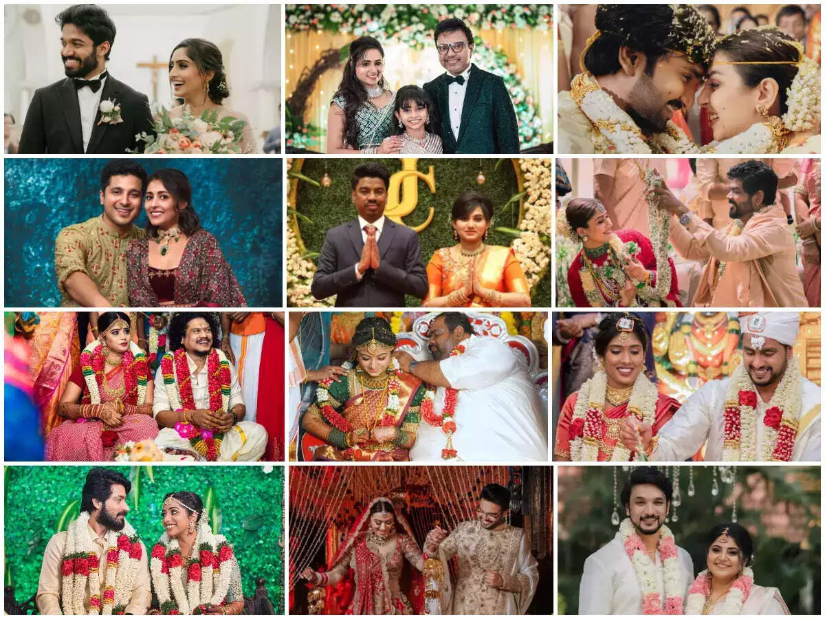Top 10 Tamil Cinema Celebrities Wedding Photos
