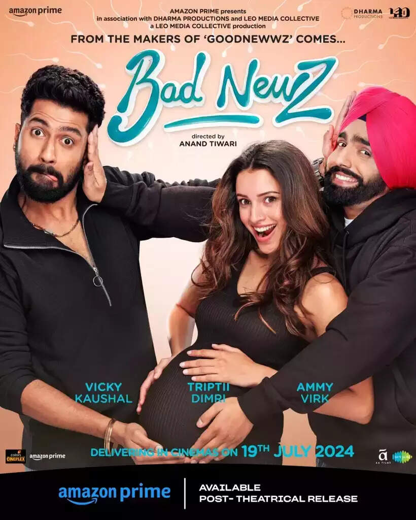 Bad Newz Box Office Collection Day 2!!!