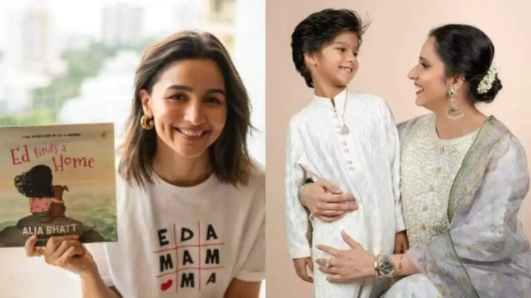 Alia Bhatt Gifted Her Self-published Book "Ed Finds A Home" To Sania Mirza's Son!!