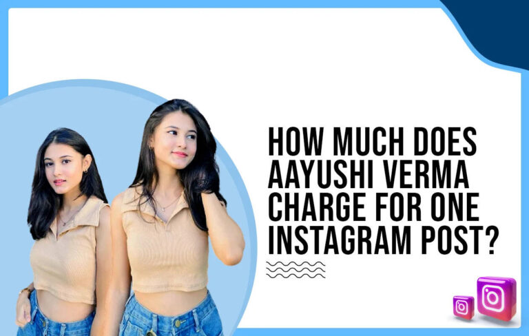 Aayushi Verma Charge For 1 Instagram Post