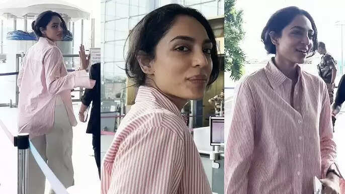 Sobhita Dhulipala Was Spotted At Airport In No-MakeUp Look!!!