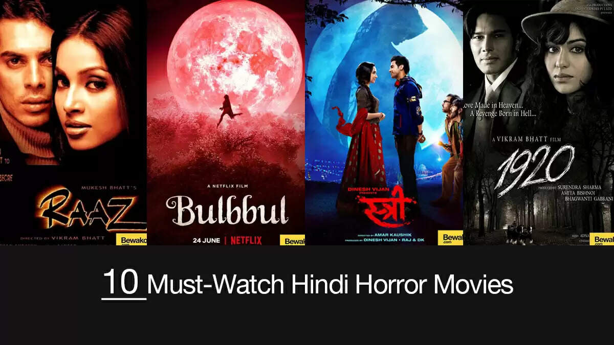Top 20 Best Hindi Horror Movies Till 2024