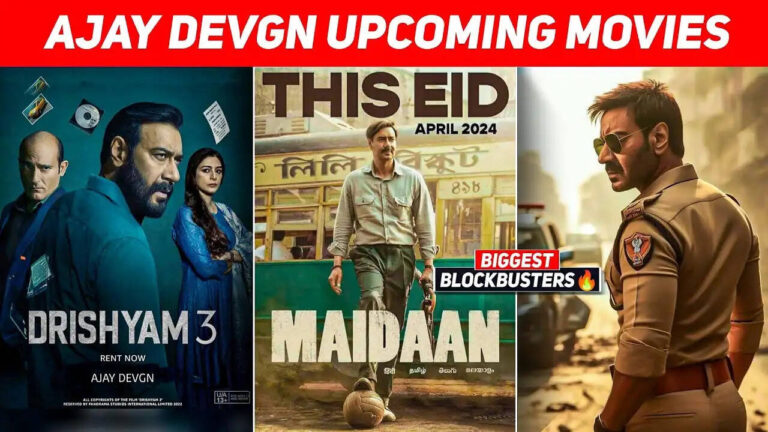 Top 10 Ajay Devgan Movies Coming In 2024-2025