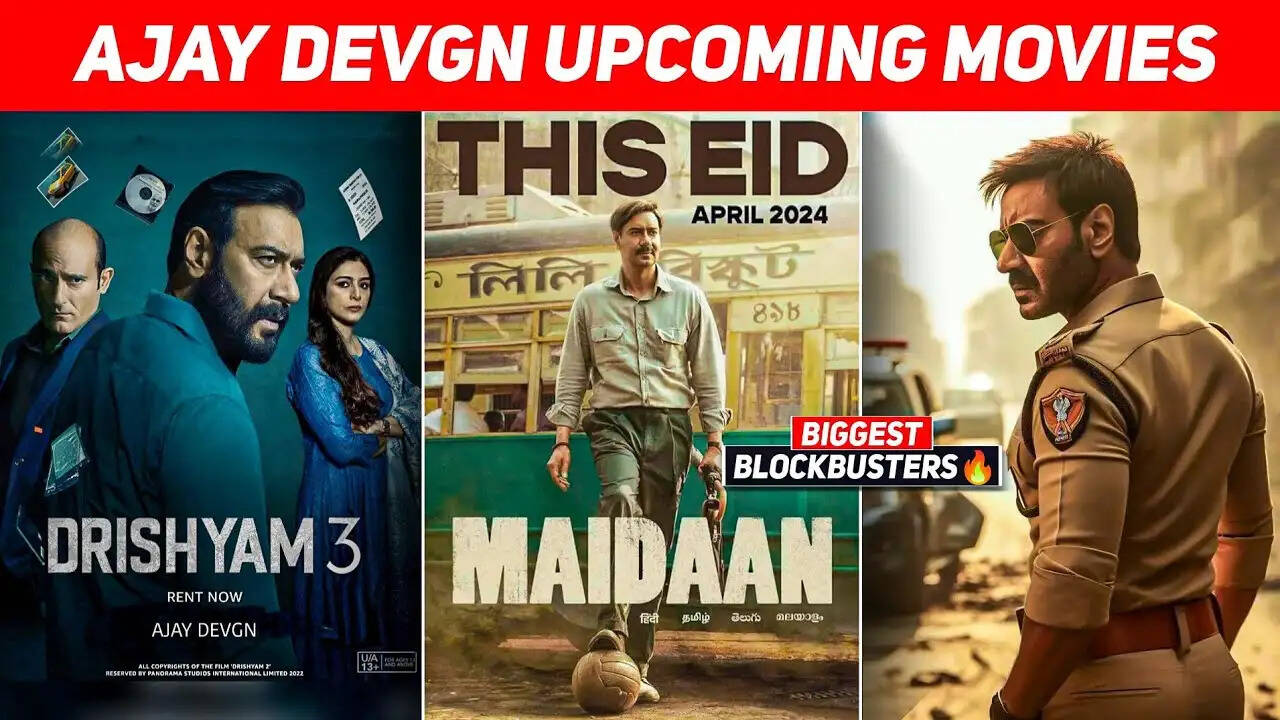 Top 10 Ajay Devgan Movies Coming In 2024-2025