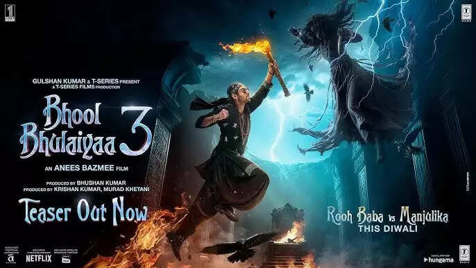 The Teaser Of Bhool Bhulaiyaa 3 Has Been Released!!