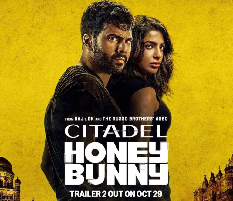 "Citadel: Honey Bunny" Trailer 2: Varun Dhawan and Samantha Ruth Prabhu Gear Up for High-Octane Spy Drama!