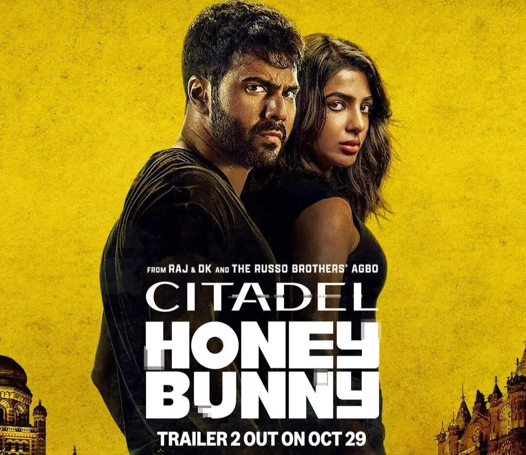 "Citadel: Honey Bunny" Trailer 2: Varun Dhawan and Samantha Ruth Prabhu Gear Up for High-Octane Spy Drama!