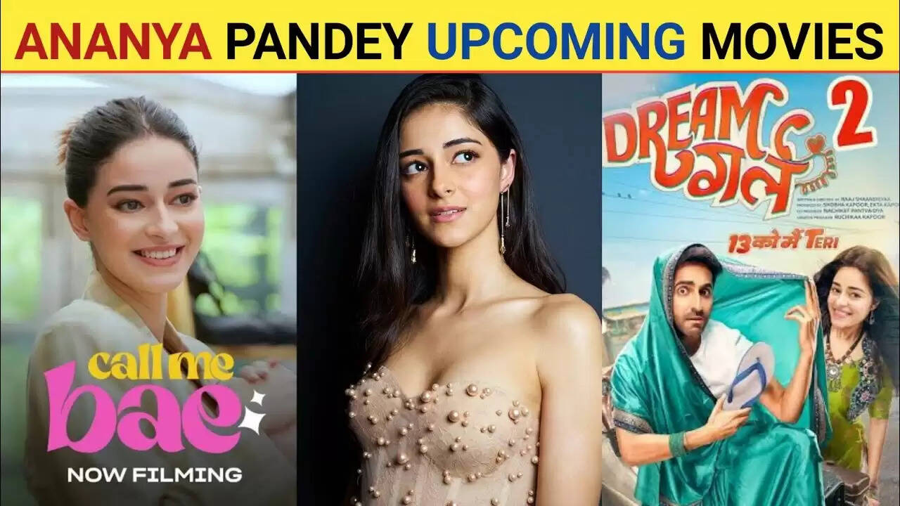 Know About Ananya Pandey's Upcoming Movies in 2024 - 2025 with Release Date