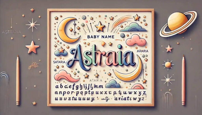 Know The Meaning Of The Name Astraia