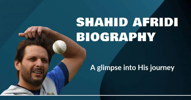 Shahid Afridi Age, Career, Family, Biography