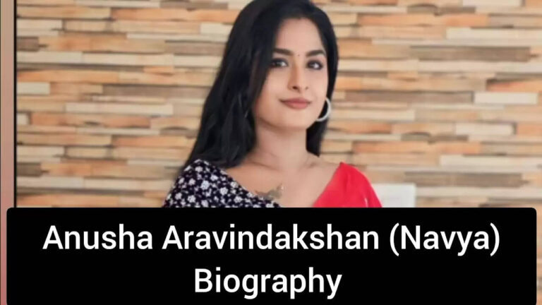 Biography Of Anusha Aravindakshan
