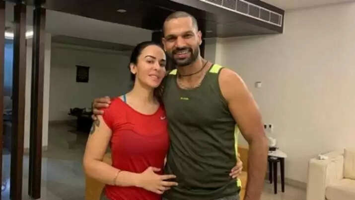 Know About Cricketer Shikhar Dhawan And His Wife Ayesha Mukherjee