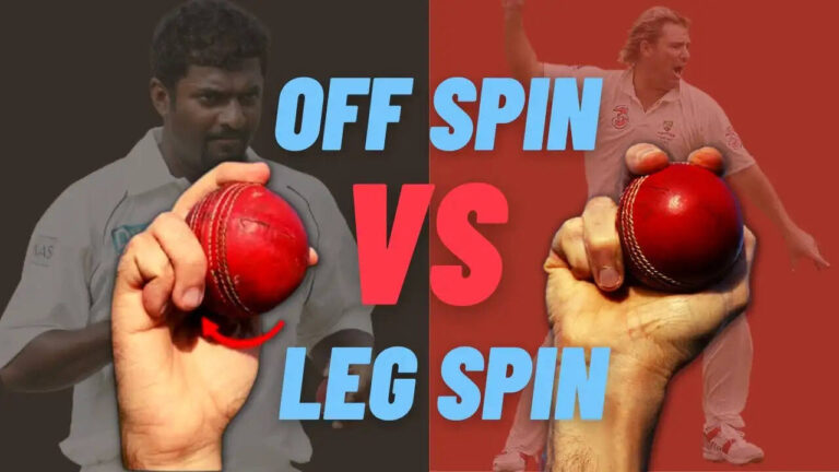 Difference Between Leg Spin vs Off Spin