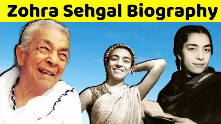 Know Everything About Zohra Sehgal