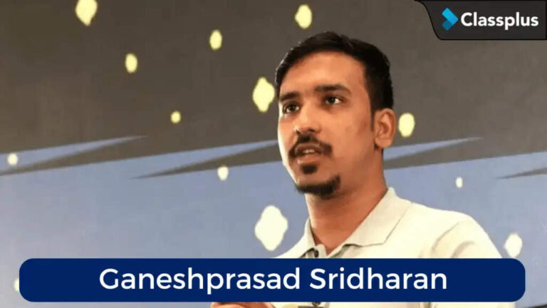Know Everything About Ganeshprasad Sridharan