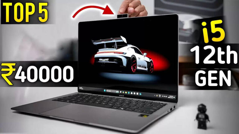 Top 10 Laptops Under 40000 Rs. in India 2025