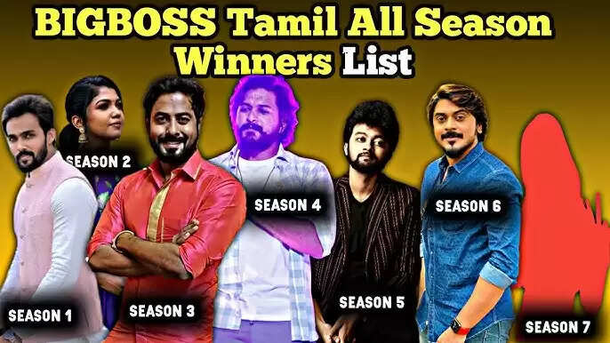 Bigg Boss Tamil Winners List From Season 1 to 8
