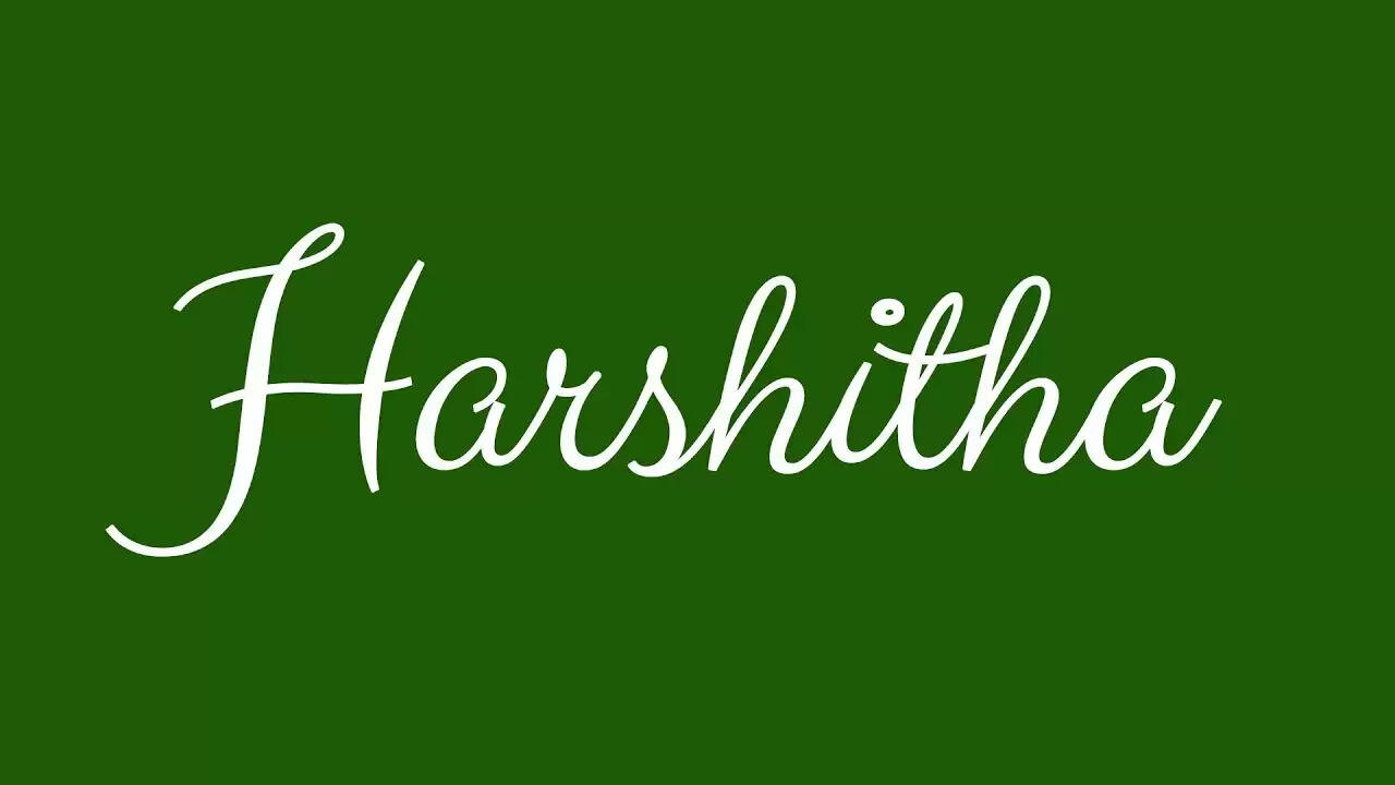 Harshitha - Hindu Girl Name Meaning and Pronunciation