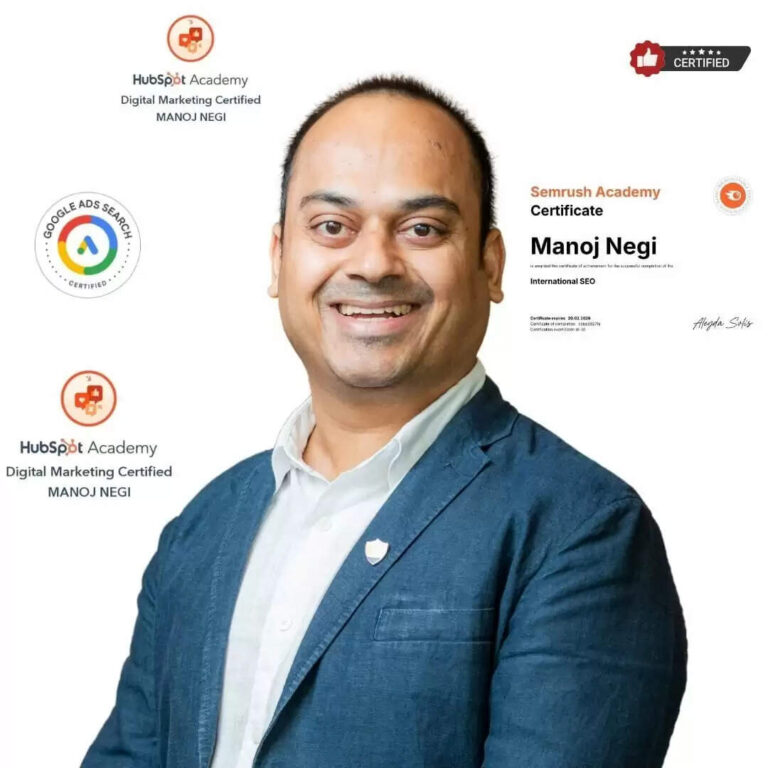 Manoj Negi Expands Global Reach: Offering SEO & Digital Marketing Solutions for Overseas Clients