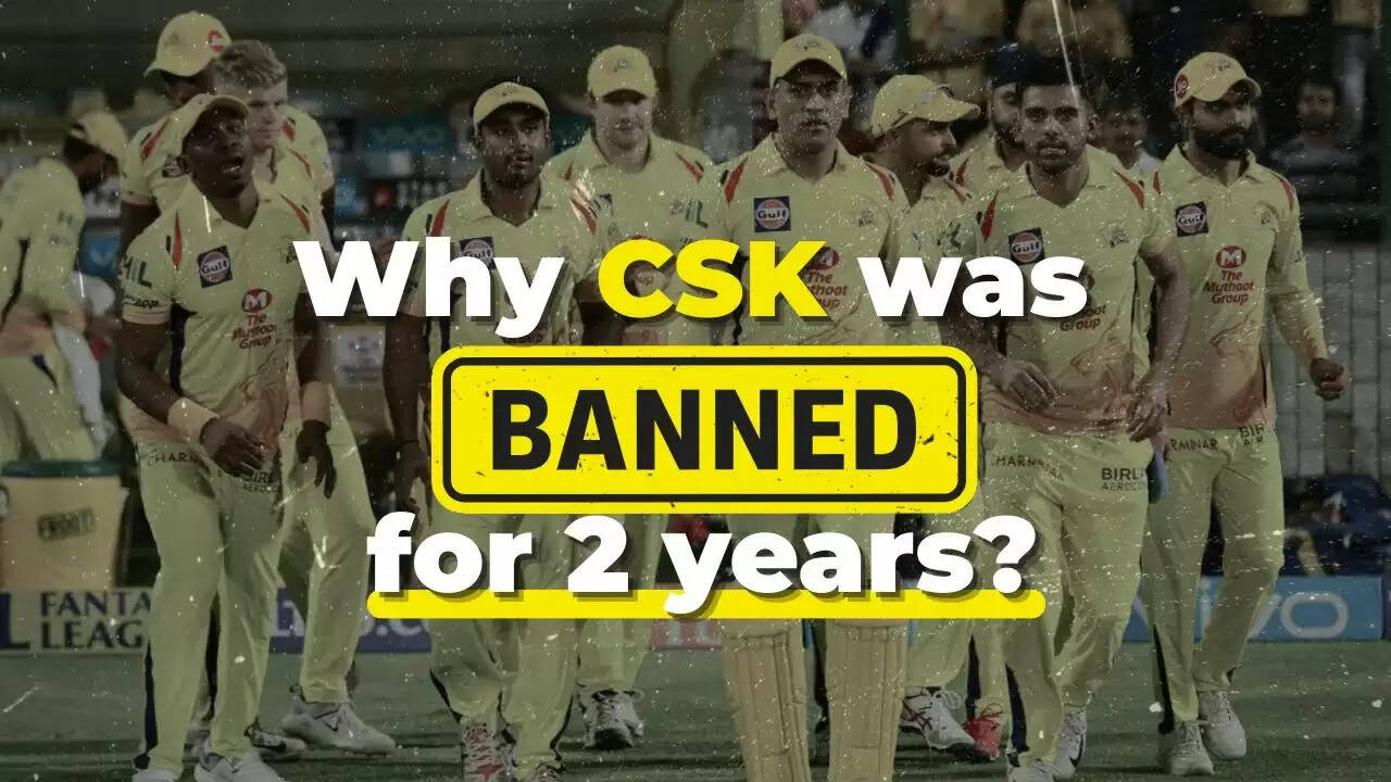 Know Why CSK Was Banned For 2 Years From IPL
