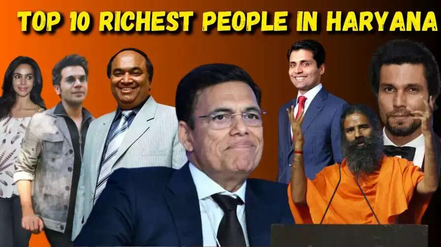 Top 10 Richest Person in Haryana In 2026