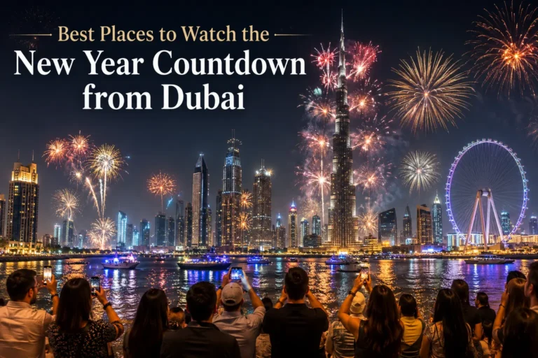 Best Places to Watch the New Year Countdown from Dubai