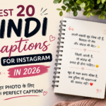 Best 20 Hindi Captions for Instagram in 2026