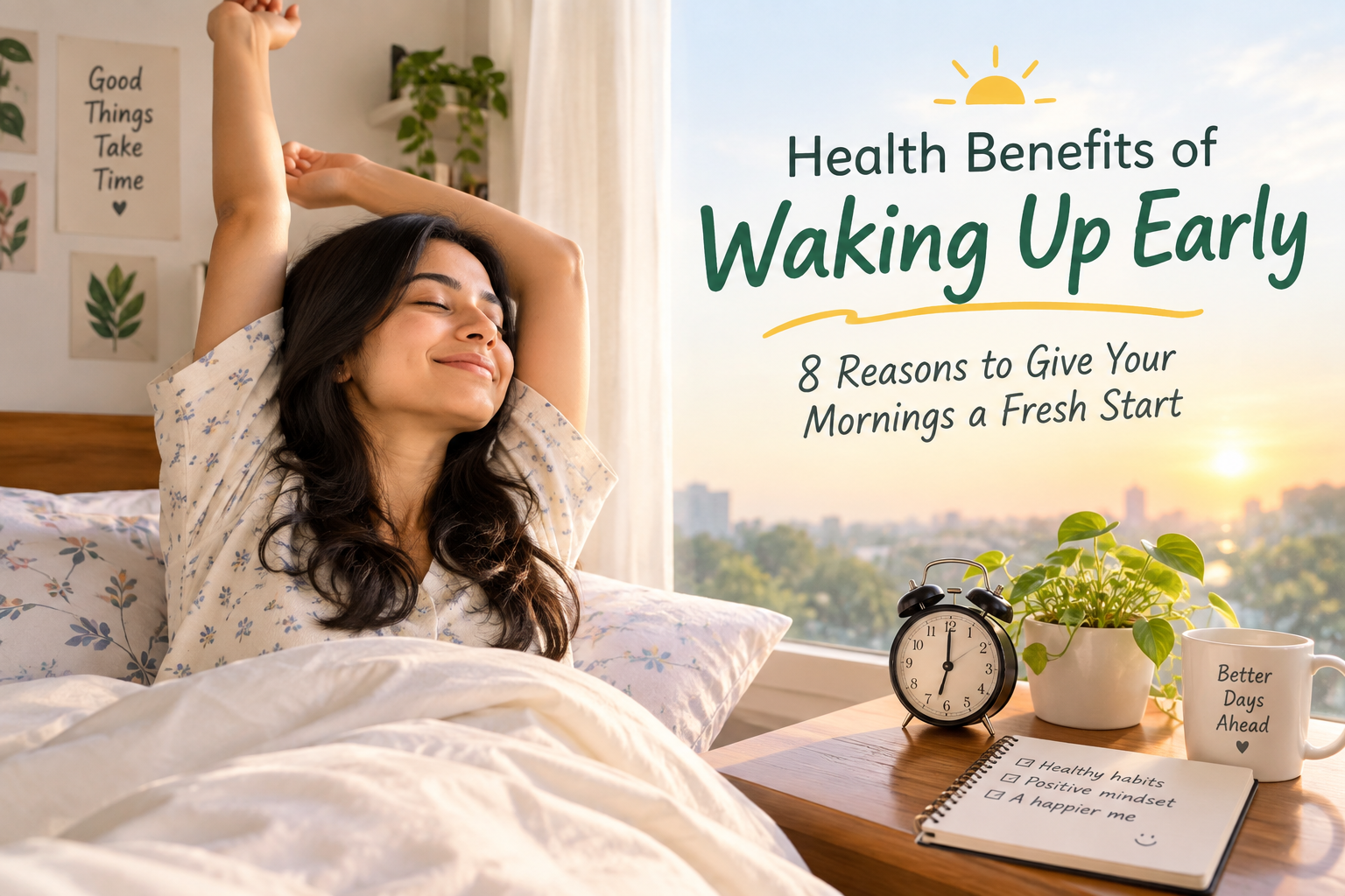 Health Benefits of Waking Up Early