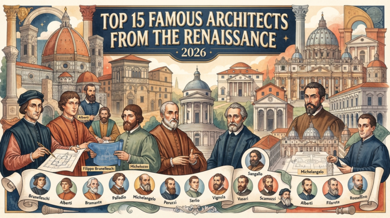 Top 15 Famous Architects From the Renaissance 2026